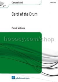 Carol of the drum - Concert Band (Score)