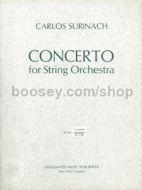 Concerto for String Orchestra (Study Score)