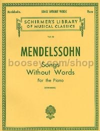 Songs Without Words Complete (Schirmer's Library of Musical Classics) 