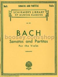 Sonatas & Partitas For The Violin (Schirmer's Library of Musical Classics)