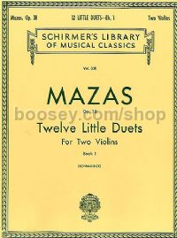 Duets Book 1 Op. 38 violin