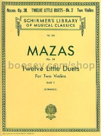 Duets Book 2 Op. 38 violin