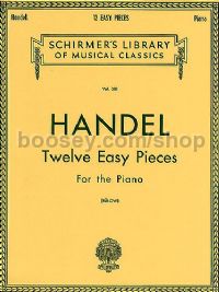 Twelve Easy Pieces For Piano (Schirmer's Library of Musical Classics)