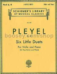 Six Little Duets Op. 48 (Schirmer's Library of Musical Classics)