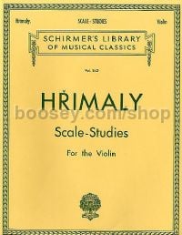 Scale Studies For Violin Lb842 (Schirmer's Library of Musical Classics)