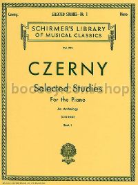 Selected Studies For The Piano Book 1 (Schirmer's Library of Musical Classics)              