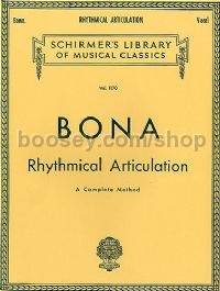 Rhythmical Articulation (Voice Method) Complete Lb1170 (Schirmer's Library of Musical Classics)