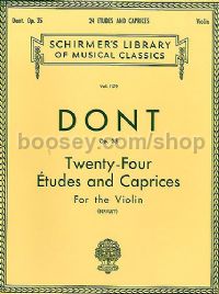 24 Etudes & Caprices Violin  Lb1179