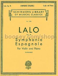 Lalo Symphonie Espagnole Op. 21 violin/piano