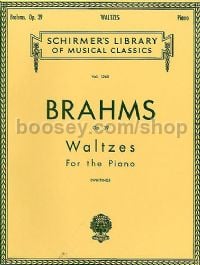 Waltzes Op. 39 Piano Solo (Schirmer's Library of Musical Classics)