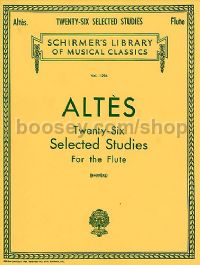26 Selected Studies For Flute (Schirmer's Library of Musical Classics)