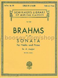 Sonata Op. 100 A Maj Violin/piano
