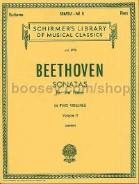 Sonatas For The Piano vol.II (Schirmer's Library of Musical Classics) 