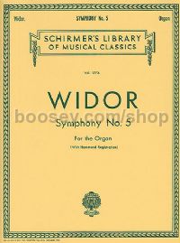 Symphony No.5 For Organ (Schirmer's Library of Musical Classics)