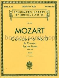 Piano Concerto No13 In C K415, 2 Piano Score (Schirmer's Library of Musical Classics) 