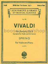 Spring From Four Seasons Op. 8 vol.1 violin 