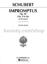 Impromptu In A Flat Op.90 No.4 - Piano