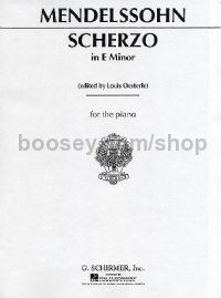 Scherzo In E Minor Op.16 No.2