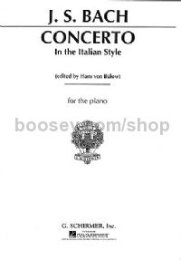 Concerto In The Italian Style  - Piano