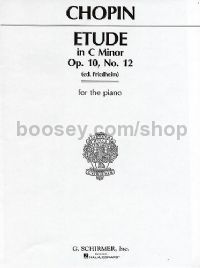 Etude In C Minor Op.10 No.12 - Piano