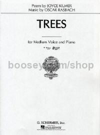 Oscar Rasbach Trees (Medium-High Voice)