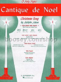 Cantique De Noel High W/Piano St36859