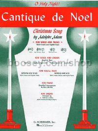 Cantique De Noel M. Hi W/Piano St42727