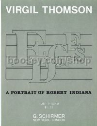 Edges (Portrait Of Robert Indiana) Piano