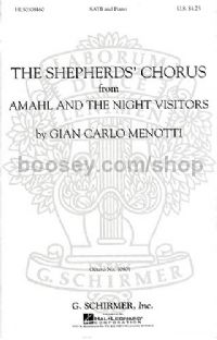 The Shepherd's Chorus (Amal And The Night Visitors) - SATB