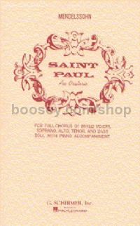 Saint Paul (Vocal Score) - Schirmer Edition
