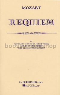 Requiem (Paper) Vocal Score Schirmer Edition