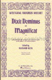Dixit Dominus And Magnificat K.193 - SATB