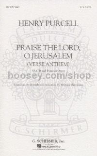 Praise The Lord, O Jerusalem (Schirmer Edition)- SSATB