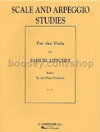 Scale & Arpeggio Studies for The Viola Book 1