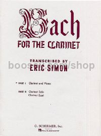 Bach For The Clarinet (Simon)