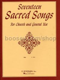17 Sacred Songs For Church: Low  Ed193