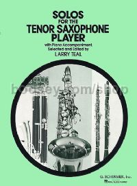 Solos for the Tenor Saxophone Player