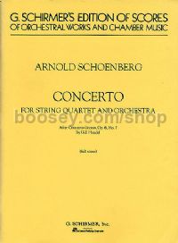 Concerto (str. quartet/orchestra) Fsc