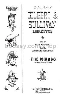Gilbert And Sullivan The Mikado (Libretto) Opera