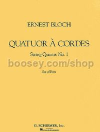 Quatuor A Cordes String Quartet No.1 (Parts)
