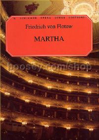Martha Vocal Score Eng/ger (Schirmer Opera Score Editions) 