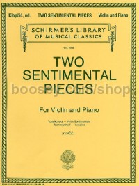 Two Sentimental Pieces for Violin & Piano