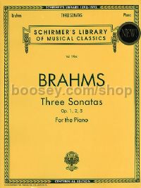 Sonatas (3) Op. 1, 2 & 5 Solo Piano