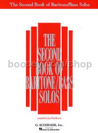 Second Book of Baritone/Bass Solos