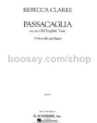 Passacaglia On An Old English Tune - Cello & Piano