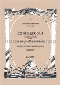 Concerto N. 5 (E flat Major) G.474
