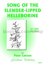 Song of the Slender-lipped Hellebor for violin & guitar