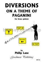 Diversions on a theme of Paganini for brass quintet