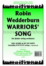 Warriors' Song for string orchestra (score & parts)