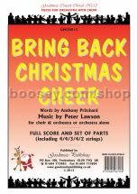 Bring Back Christmas Cheer for orchestra (score & parts)